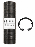 DIN 984 External Circlips 62mm Retaining Rings Snap Rings Steel Pack of 100
